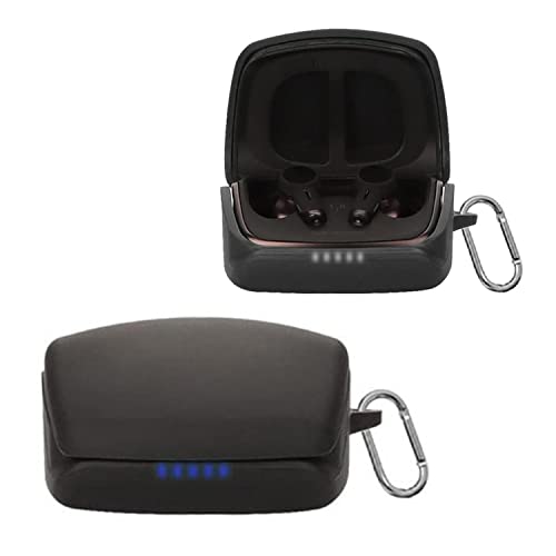 YEZHU for Audio Technica ATH-TWX9 ケース カバー ワイヤレス イヤーホン 用 ケース シリコン収納ケース 便利 旅行 軽量 保護カバー キズ防止 防塵 防震 軽量小型 保護ケース 紛失防止 男女兼用 收納 ケース Audi