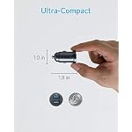 Anker 320 24W Dual-USB Mini Aluminum Car Charger with Blue LED - Image 5