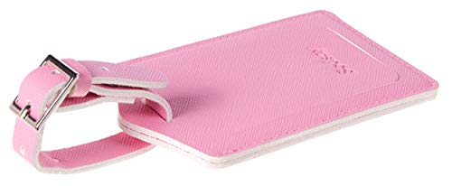 Sodsay Luggage Tags for Suitcases,4 Pack TSA Approved,Privacy Protection Bag Tags for Luggage,Airplane Travel Accessories(CH Pink)4