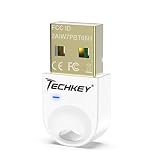USB Bluetooth Adapter 5.3 for Desktop PC, Plug & Play Mini Bluetooth EDR Dongle Receiver & Transmitt