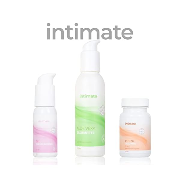 Intimate Aloe Vera Gleitmittel - für Frauen Gleitgel auf Wasserbasis bei Scheidentrockenheit & Wechseljahre Lubricant for Women trockene Haut 150ml – Bild 9