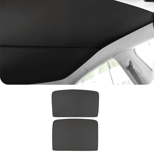 Pare-soleil de voiture Volvo EX30 haut de gamme isolation toit en verre noir