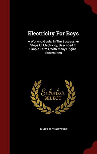 Electricity For Boys: A Working Guide, In The S... 1298619130 Book Cover