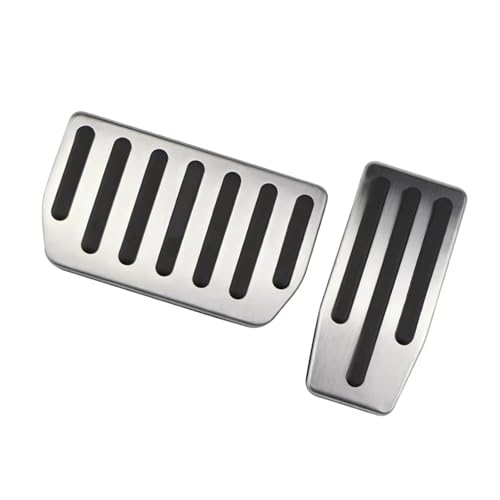 NZGZLMMETK Pedal Freno para Modelo X para S 2016-2022 Pedal Acelerador Gas Combustible Freno Reposapiés Cubierta(LHD AT Without Rest)