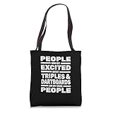 Darts Player - Bar Games Arrows Target Dartboards Dart Tote Bag