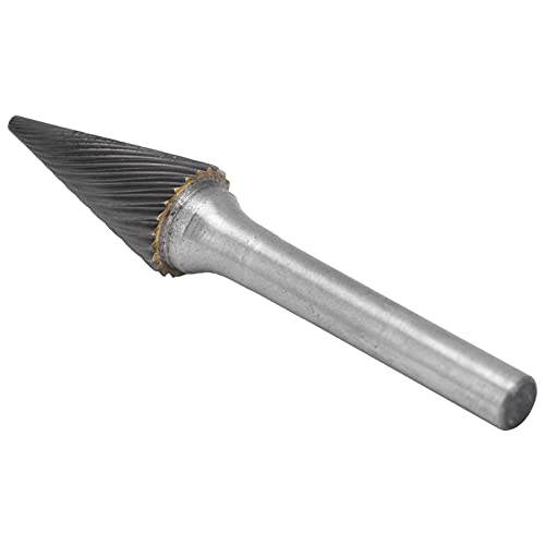 Fresa de carburo de acero tungsteno 12 mm doble corte miniatura 5