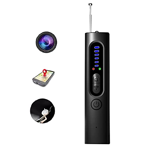 Towwoo Détecteur RF sans Fil Anti-Espion, Détecteur Anti Camera Cachée Espion Finder Radar Radio Scanner Alarme de Signal sans Fil pour Le Téléphone Le Bureau Le Magasin Hôtel Et La Maison