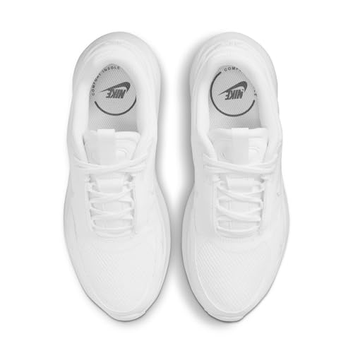 Nike Air Max Bolt, Women's Shoes, White White White, 6.5 US