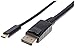 Price comparison product image Manhattan USB-C to DisplayPort Cable, 4K@60Hz, 2m, Male to Male, Black, Three Year Warranty, Polybag