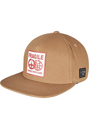 Cayler & Sons Herren Snapback Caps Fragile Peace beige Verstellbar Cover