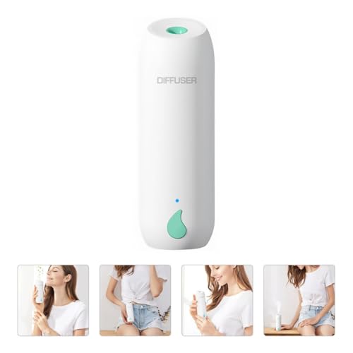 Difusor aromático eléctrico HAPINARY portátil verde miniatura 6