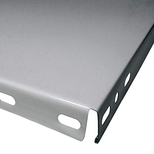 Balda Gris Estantería Para montaje con Tornillos (Tornillos no incluidos). Ancho 500 x Fondo 400 mm. 6 Unidades