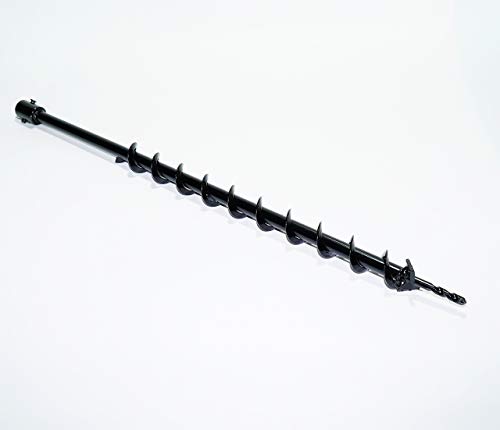 エンジン式 オーガ 穴掘り機用 専用ドリルビット 延長棒!杭打ち 棒打ち・植樹・地面の穴開けに!オーガー アースドリル 刃 40φ60φ80φ100φ120φ150φ200φ250φ 30cm50cm80cm御選択下さい! (40φ) - 40φ