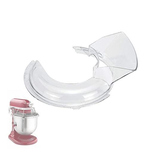 Tuzsocr Protection anti-éclaboussures avec bec de remplissage,pour mixeur Kitchenaid 4,5 ou 5...