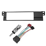 Kit completo incluido: recibirás un panel de fascia de radio, arnés de cableado y adaptador, proporcionando todos los componentes esenciales para una actualización interior sin costuras.