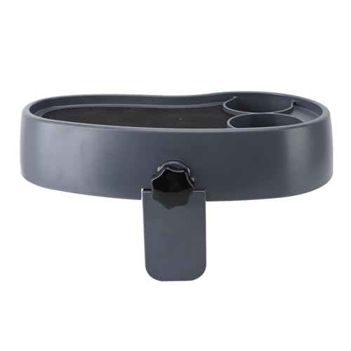 Plateau de bain à remous réglable antidérapant avec porte-gobelet intégré - 4