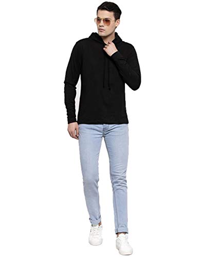 Image of Veirdo Men's Regular Fit Cotton Sweatshirt Hoodie - Multicolor