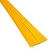 High Density Polyethylene (HDPE) Plastic Welding Rod, 1/8" Diameter, 30 ft, Yellow