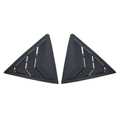 Garniture de vitres latérales arrière style carbone pour Toyota Corolla 2014-2018 louve de lunette