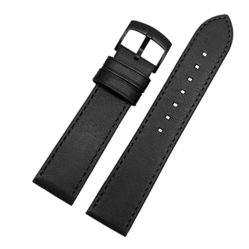 Bracelet de montre en cuir étanche et anti-transpiration HuanJ 20mm 22mm Ar1732