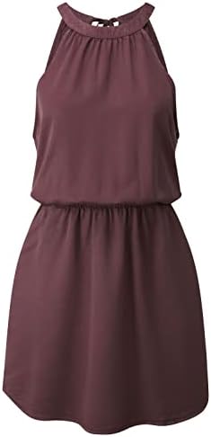 Tentree Vestido de mujer Cypress, Berry Crushed, XL