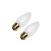 Westinghouse Lighting 04095 Corp 60-watt Frosted Fan Bulb, 2-Pack
