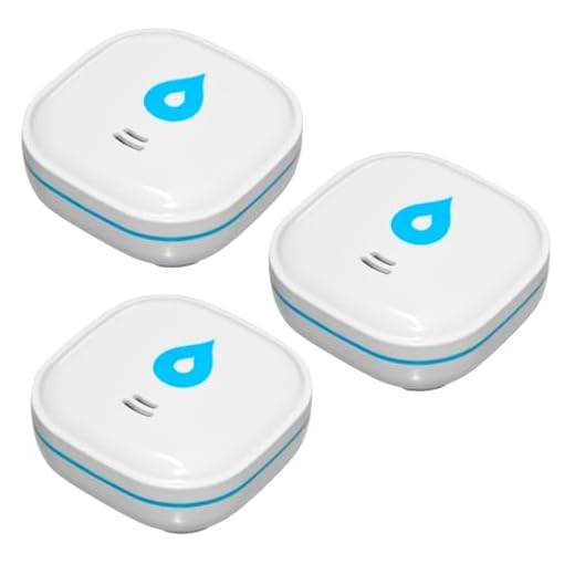 SUMMIT 3 Stück GS153 Wasser-Alarm Wassermelder Wasserwächter Wasser Alarm