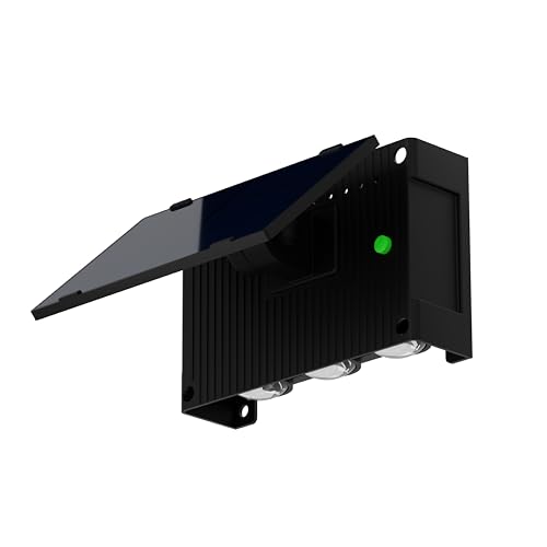 Image of Dylect Eco LED Solar Light, Up Down Solar Light Outdoor for Garden, Terrace, Doorway, Upto 12Hr Working, Auto On-Off (3000K, Warm White)