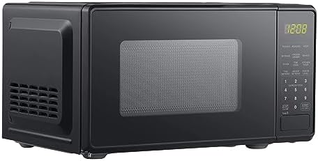 0.7 cu. ft. Countertop Microwave Oven, 700 Watts (Color : Red)