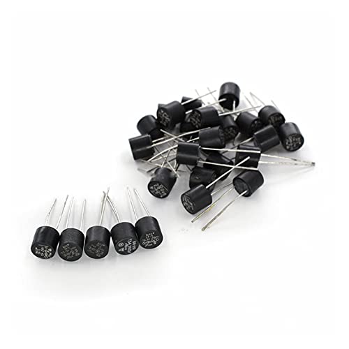 50PCS Cylindrical Fuse Kit T2A T3.15A T4A T5A T6.3A 250V SR-5 2Pin Slow Blow Assortment 5Kinds Each 10PCS miniatura 3