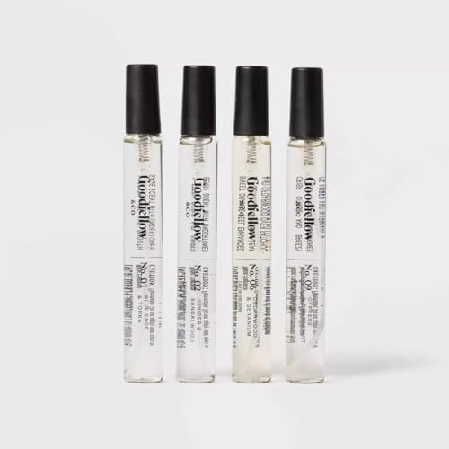 Goodfellow & Co Trial Size Men's Cologne Sampler Set, 0.5 fl oz, 4 Count