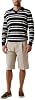 Suéter Polo de Manga Larga a Rayas para Hombre GUESS 6