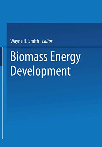 Biomass Energy Development 0306422212 Book Cover