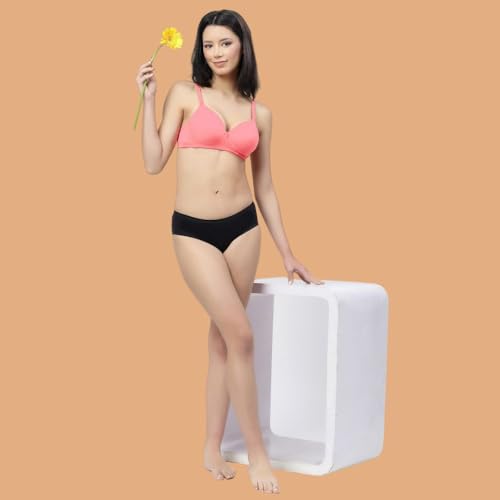 Image of Floret Women's Convertible-Straps T-Shirt Bra Lightly Padded & Non-Wired Medium Coverage Bra