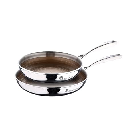 MasterPro 20 and 24 cm Frying Pans Set Cover