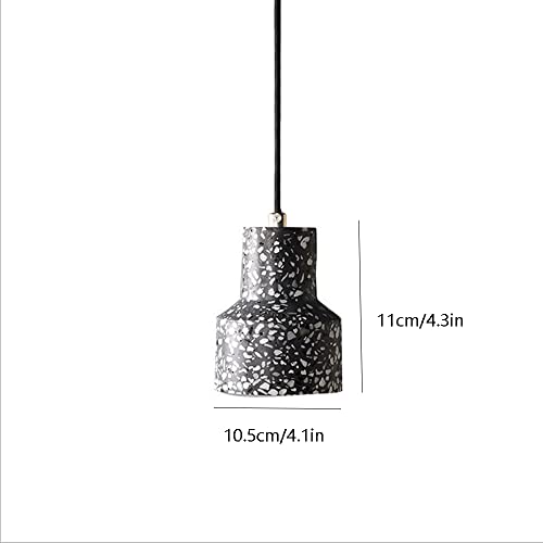 Lámpara colgante de terrazo nórdico G45 con cable ajustable para techo de comedor 8