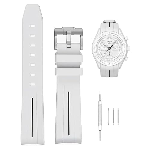 20mm voh for Omega X Swatch MoonSwatch rvxg IKƃXEHb`oh Soh IK Speedmaster bNXAZCR[ SEIKOp 20mm VRxg hh