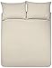 Produktbild Amazon Basics Mikrofaser-Bettwäsche-Set, Beige, 200 cm x 200 cm / 50 cm x 80 cm x 2