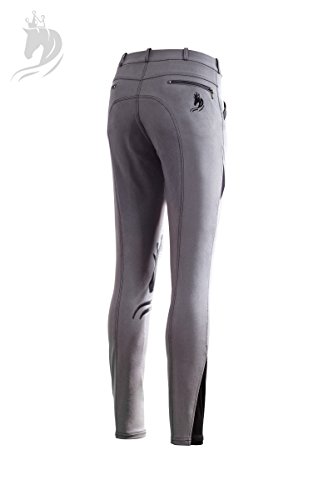 Crownclub Reithose Royal Grip mit Kniegrip Hose in Tollem Design (38) Cover
