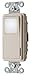 Bryant Electric 9901NLLA Combination LED Nightlight with Automatic Sensor, Single Switch Decorator and Single Pole, 20 Amp/120V AC, Light Almond
