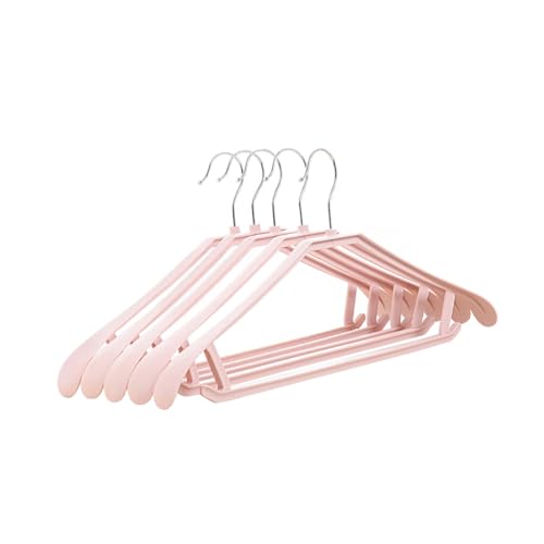 VILLFUL Laundry Hangers 5pcs Suit Hangers Strong Hooks Prevent Wrinkles Drying Rack for Clothes