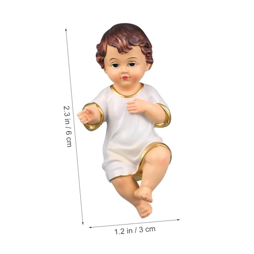 Figurines miniatures de Jésus ABOOFAN pour embellir vos petits espaces