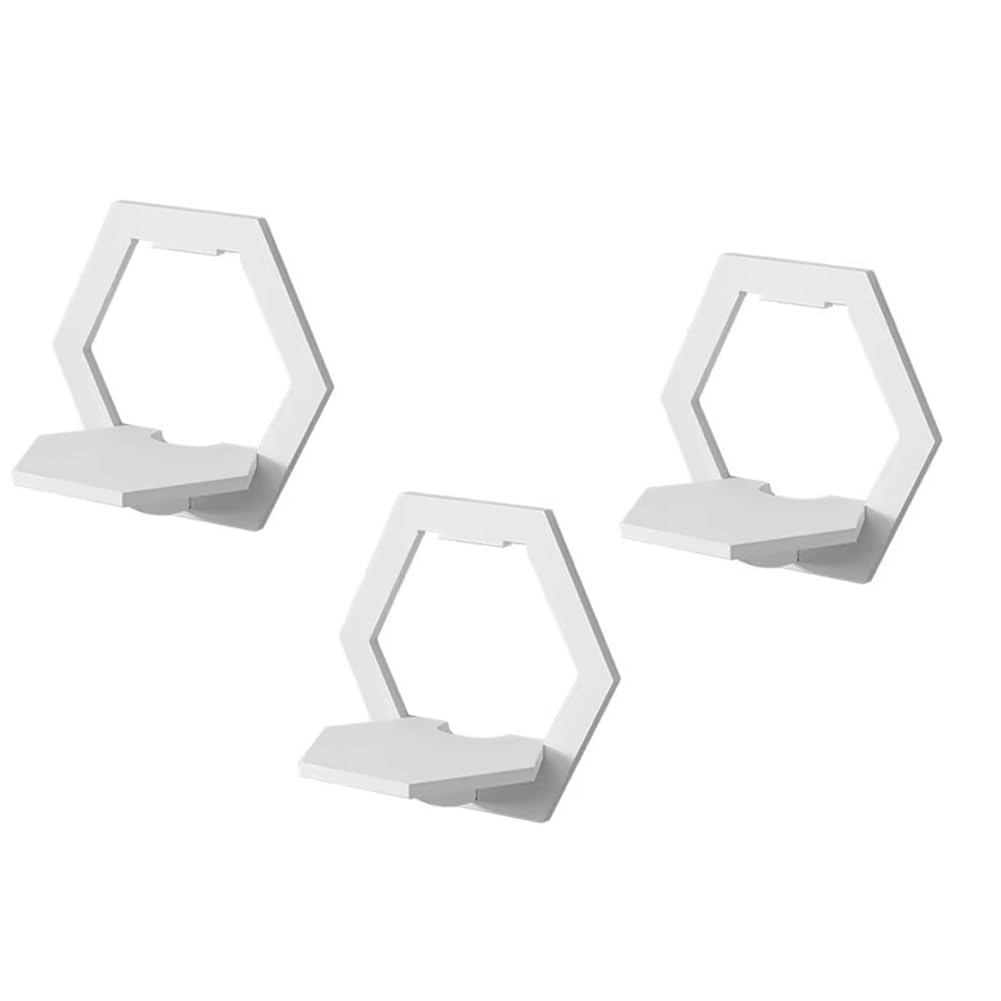 Vjsujehgy 6-Sided Wall Shelf Punching-Free Wall Frame Bedroom Balcony Bedside Wall Home Decoration.