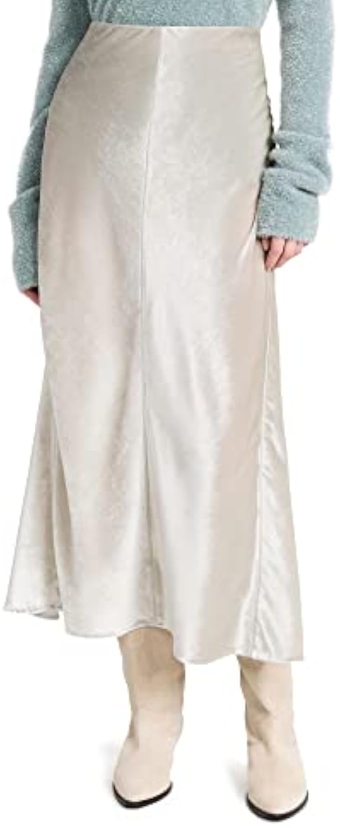 Vince Women's Purl Edge Panelled Slip Skirt