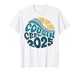 Cousin Crew 2025 Sunshine Beach Trip Family Vacation T-Shirt