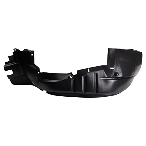 Image of TRQ Front Driver and Passenger Side Inner Fender Liner Set Compatible with 1997-2001 Jeep Cherokee