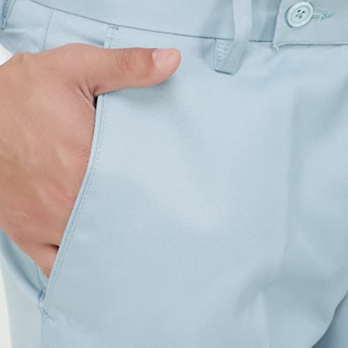 Image of KUNDAN Slim Fit Men Polyester Viscose Blend Trousers