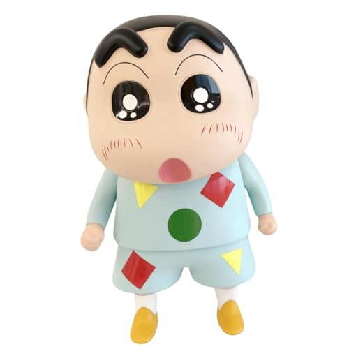 Image of FUNFOB Shinchan Action Figure | Shin chan Figurine Cartoon Figures Toys for Boys & Girls PVC Multicolour | Shin Nightsuit Standing