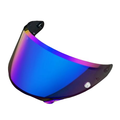 ヘルメットバイザー, Visor for HJC HJ42 Rpha12 Rpha12 Carbon Rpha12N Helmet Accessories Face Shield Anti Fog Scratch(Rainbow)
