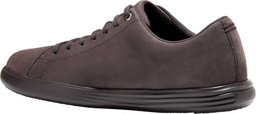 Cole Haan Men's Grand Crosscourt Sneakers, Dark Chocolate Nubuck/Chocolate Raisin, 10-M US